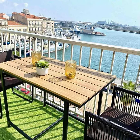 'le Golfe' Vue Et Canal,parking, Clim, Au Centre Apartmán