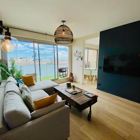 'le Golfe' Vue Et Canal,parking, Clim, Au Centre Apartment Sète