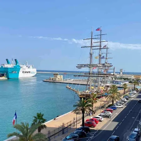 'le Golfe' Vue Et Canal,parking, Clim, Au Centre Appartement