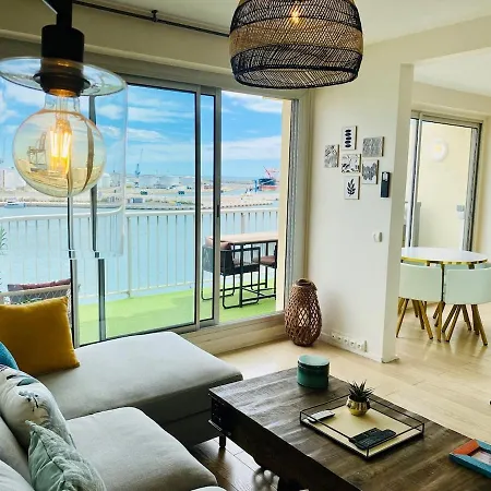 'le Golfe' Vue Et Canal,parking, Clim, Au Centre Apartmán Sète